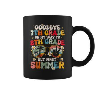 Goodbye 7Th Grade Graduation To 8Th Grade Hello Summer Kids Coffee Mug | Mazezy DE