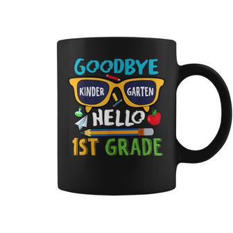 Goodbye Kindergarten Hello 1St Grade Girls 2023 Grad Coffee Mug | Mazezy