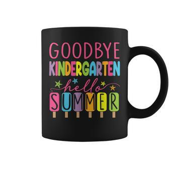 Goodbye Kindergarten Hello Summer Last Day Of School Teacher Coffee Mug | Mazezy