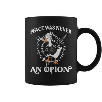 Goose Astarion Peace Was An Never Option Coffee Mug - Monsterry CA