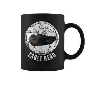 Goose Hunting  Blue Goose Eagle Head  Coffee Mug