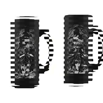 Goth Fairy Dark Witch Forest Gothic Alt Horror Aesthetic Coffee Mug | Mazezy