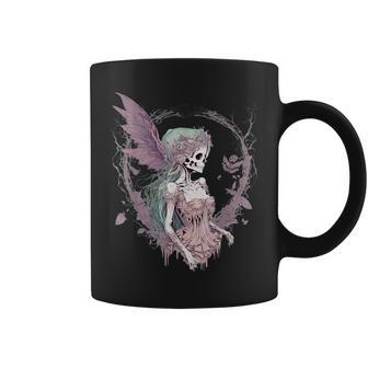 Goth Fairycore Aesthetic Gothic Fairy Aesthetic Coffee Mug - Monsterry CA