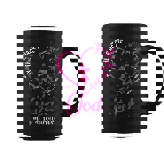 By The Grace God Im A Survivor Breast Cancer Survivor Coffee Mug - Monsterry