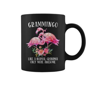 Grammingo Funny For Grandma Awesome Flamingo Mom Coffee Mug - Thegiftio UK