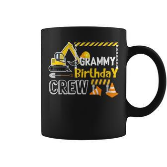 Grammy Birthday Crew Construction Birthday Coffee Mug | Mazezy
