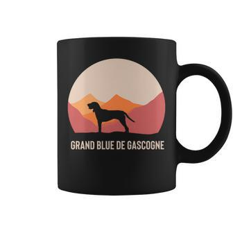 Grand Bleu De Gascogne Cute Silhouette Coffee Mug | Mazezy