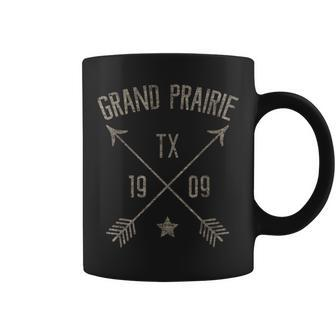 Grand Prairie Tx Vintage Distressed Style Home City Coffee Mug | Mazezy DE