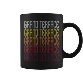 Grand Terrace Ca Vintage Style California Coffee Mug | Mazezy