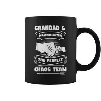 Grandad & Granddaughter Perfect Chaos Team Grandpa Coffee Mug | Mazezy
