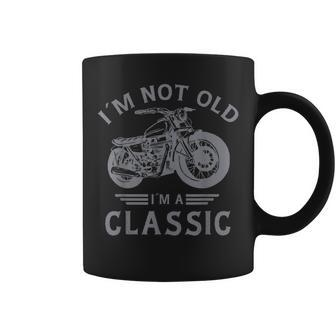 Grandad Birthday Vintage Motorbike Funny Motorcycle Coffee Mug | Mazezy
