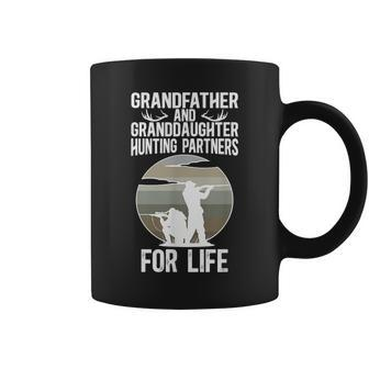 Grandfather And Granddaughter Hunting Buddies Coffee Mug | Mazezy