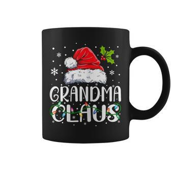 Grandma Claus Xmas Santa Matching Family Christmas Pajamas Coffee Mug - Seseable