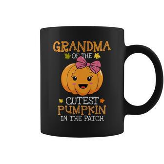 Grandma Of The Cutest Pumpkin In The Patch Halloween Coffee Mug - Thegiftio UK