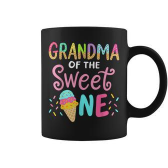 Grandma Of Sweet 1 First Birthday Matching Family Ice Cream Gifts For Grandma Funny Gifts Coffee Mug | Mazezy CA
