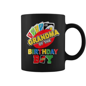 Grandma Of The Birthday Boy Uno Mommy Mama 1St Coffee Mug - Monsterry CA