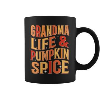 Grandma Pumpkin Spice Autumn Fall Season Grandmother Coffee Mug