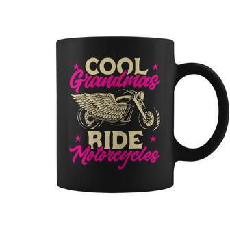 Grandmas Ride Motorcycles Biker Granny Coffee Mug | Mazezy