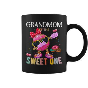 Grandmom Of The Dabbing Donut Birthday Girl Donut Sweet Coffee Mug | Mazezy UK