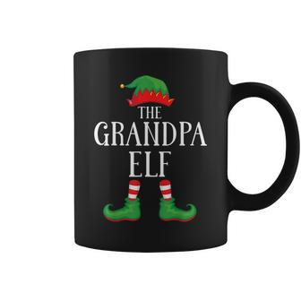 Grandpa Elf Matching Group Xmas Family Christmas Coffee Mug - Thegiftio UK