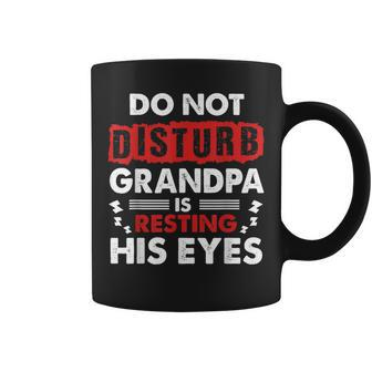 Grandpa Gift Who Is Always Napping Snooze Sleep Funny Gift Coffee Mug | Mazezy