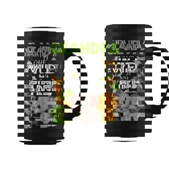 Grandpa Of The Wild Three Zoo Birthday Safari Jungle Animal Coffee Mug | Mazezy