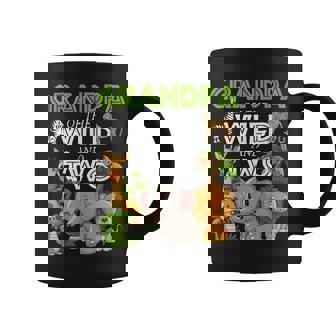Grandpa Of The Wild Two Zoo Birthday Safari Jungle Animal Coffee Mug | Mazezy