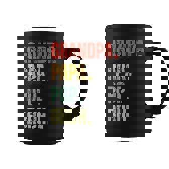 Grandpa Papa Pop Bruh Funny Grandfather Grandpa Funny Gifts Coffee Mug | Mazezy