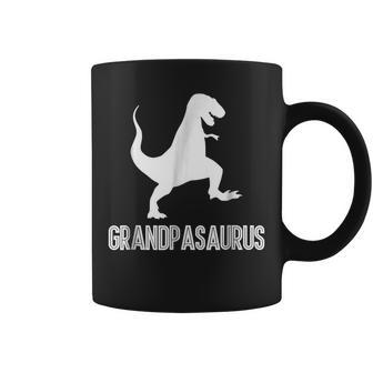 Grandpasaurus Rex Grandpa Dinosaur Fathers Day Coffee Mug | Mazezy