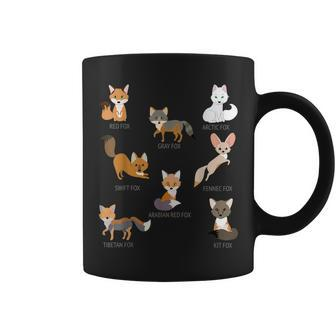 Gray Fox Kit Fox Tibetan Fox Arctic Fox Swift Fox Coffee Mug | Mazezy