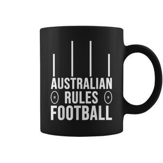 Great Aussie Sport Australian Rules Football Lovers Coffee Mug | Mazezy
