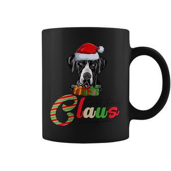 Great Dane Claus Dog Lovers Santa Hat Ugly Christmas Sweater Coffee Mug - Monsterry DE