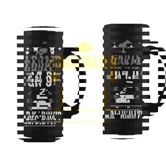 Great Graduation Gift I Graduated Can I Go Back To Bed Now Coffee Mug | Mazezy
