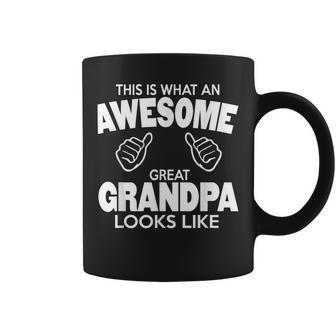 Great Grandpa For An Awesome Great-Grandpa Coffee Mug | Mazezy