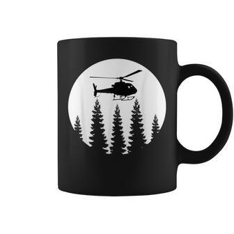 Great Helicopter Pilot Retro Gift Men Coffee Mug | Mazezy DE