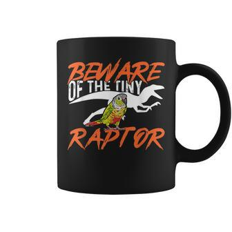 Green Cheek Conure Beware Of The Tiny Raptor Bird Conure Coffee Mug | Mazezy CA