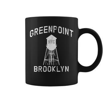 Greenpoint Brooklyn Water Tower Nyc Brooklynite Coffee Mug | Mazezy