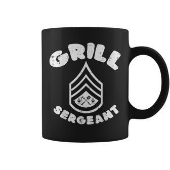 Grill Sergeant Bbq Barbecue Meat Lover Dad Boys Coffee Mug | Mazezy