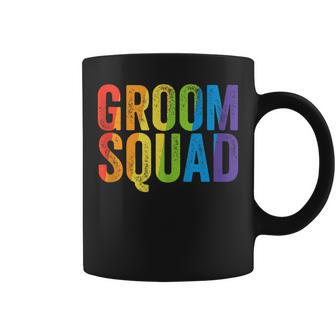 Groom Squad Party Lgbt Same Sex Gay Wedding Husband Men Coffee Mug | Mazezy AU