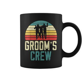 Grooms Crew Groom Squad Stag Night Bachelor Party Gift For Mens Coffee Mug | Mazezy