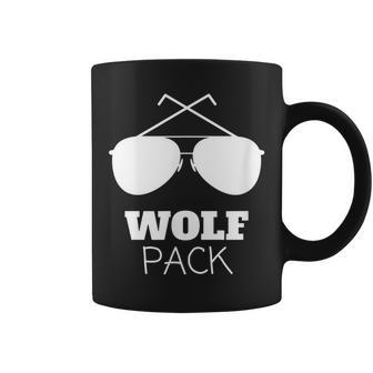 Groomsmen Gifts Bachelor Team Wolf Pack Funny Grooms Gifts For Wolf Lovers Funny Gifts Coffee Mug | Mazezy