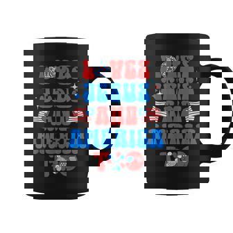 Groovy 70S Retro Loves Jesus And America Too 70S Vintage Designs Funny Gifts Coffee Mug | Mazezy