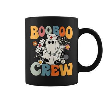 Groovy Boo Boo Crew Nurse Ghost Halloween Nurse Coffee Mug - Seseable