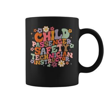 Groovy Child Passenger Safety Technician Instructor Cpst Coffee Mug - Seseable