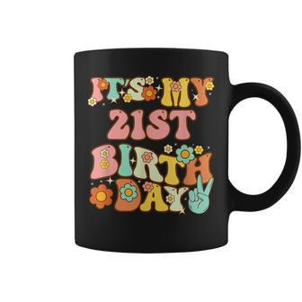Groovy Its My 21St Birthday Cute 21St Birthday Coffee Mug | Mazezy