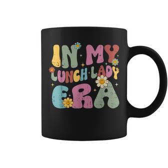 Groovy In My Lunch Lady Era Cafeteria Crew Back To School Coffee Mug - Seseable