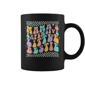 Groovy Mamas Expensive Little Bestie Funny Mothers Day Coffee Mug | Mazezy
