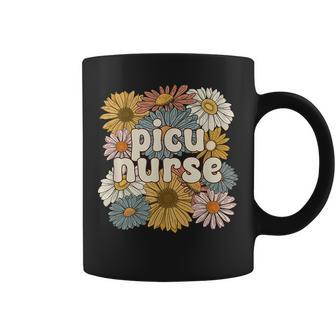 Groovy Picu Nurse Pediatric Intensive Care Unit Coffee Mug - Monsterry