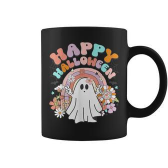 Groovy Rainbow Boo Happy Halloween Costumes Girls Coffee Mug - Thegiftio UK