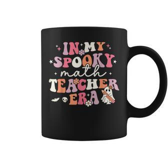 Groovy In My Spooky Math Teacher Era Ghost Halloween Coffee Mug - Monsterry AU
